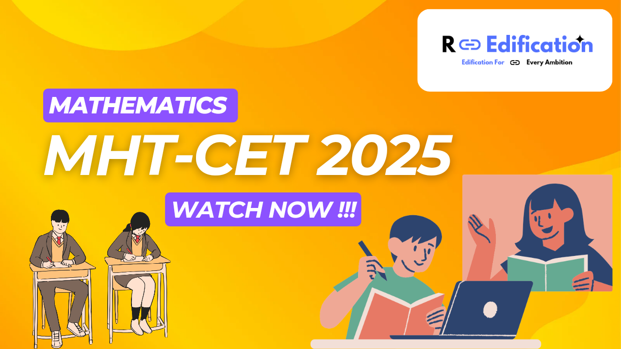 MHT-CET 2025 :- Derivatives (Demo)