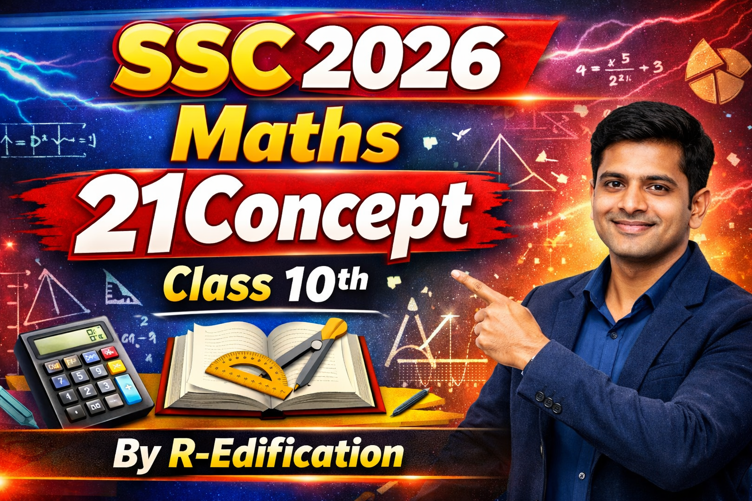 Class 10th Mathematics : 21 Concepts
