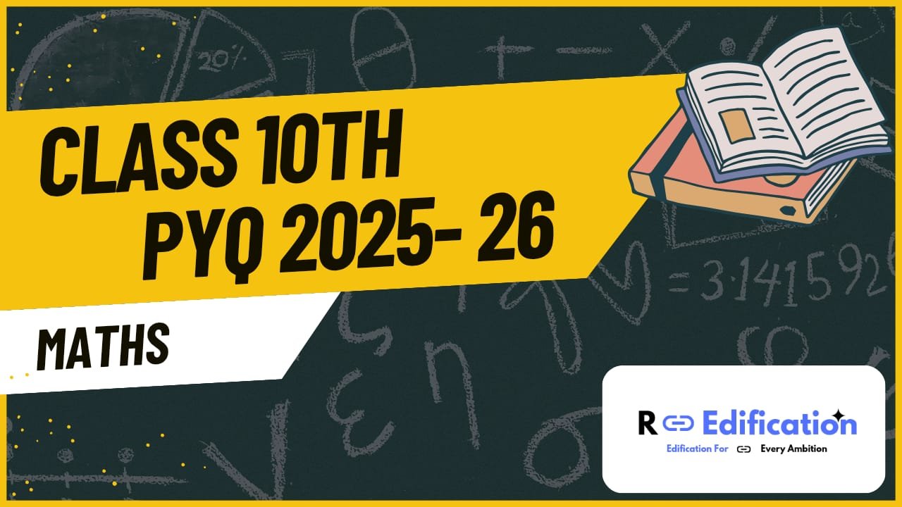 SSC Board Class 10 PYQ Maths - Last 10 Years Quetions PDF - R-Edification