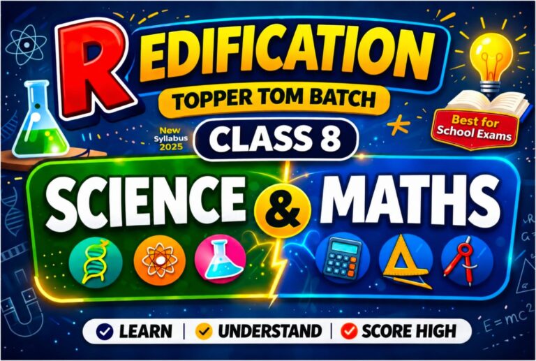 Class 8 SSC Board (Topper Tom)