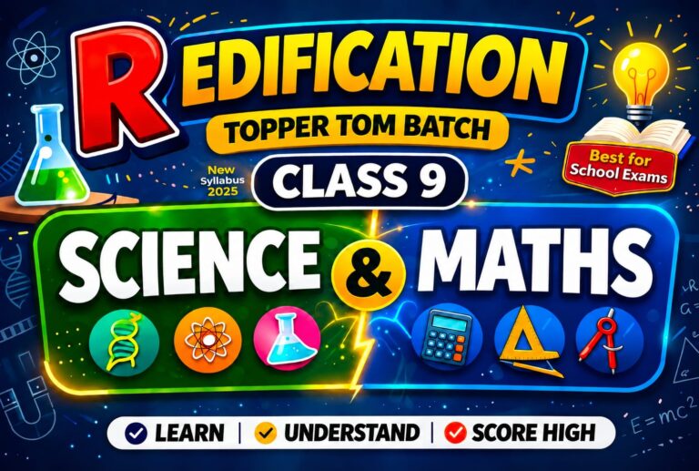Class 9 SSC Board (Topper Tom)